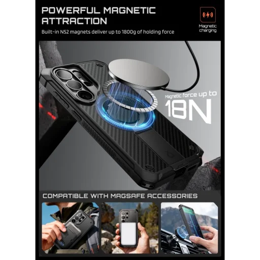 Samsung Galaxy S26 Ultra Supcase Unicorn Beetle Pro Mag Magsafe 2-set Aramid tok - 4