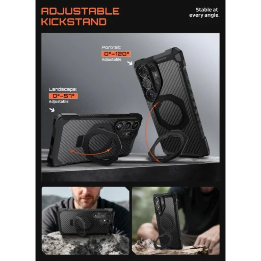 Samsung Galaxy S26 Ultra Supcase Ub Grip Mag Magsafe tok Aramid - 4