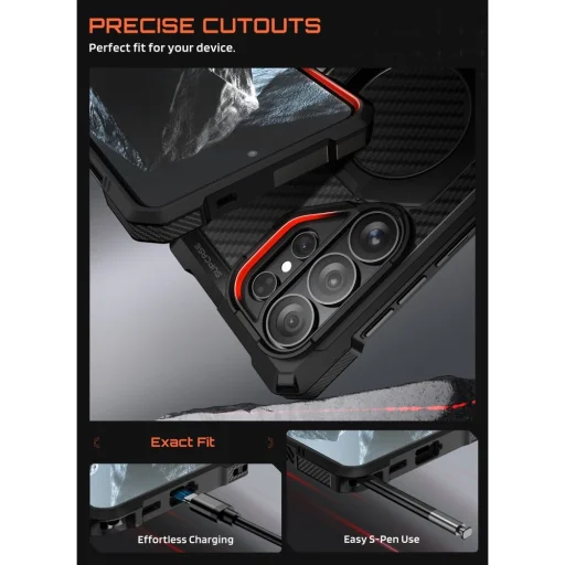 Samsung Galaxy S26 Ultra Supcase Ub Grip Mag Magsafe tok Aramid - 7