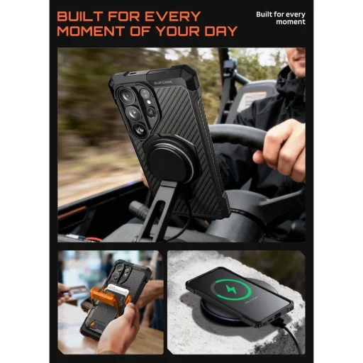 Samsung Galaxy S26 Ultra Supcase Ub Grip Mag Magsafe tok Aramid - 8