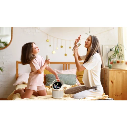 Bluetooth Hangszóró Philips, 10W, Karaoke, Bézs TAS2509WT/00 - 6