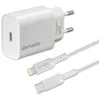 4smarts VoltPlug 20W PD USB-C hálózati töltőadapter USB-C → Lightning kábellel fehér thumbnail