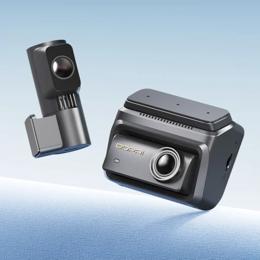 Dash + Hátsó Kamera DDPAI Z90 Dual, 4K, 64Gb, Wi-Fi, GPS, 3 hüvelykes LCD, Fekete - 2