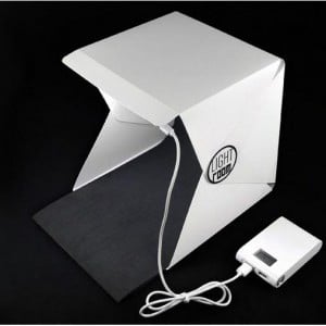 Mini fotódoboz, sátor 10W USB ellátással