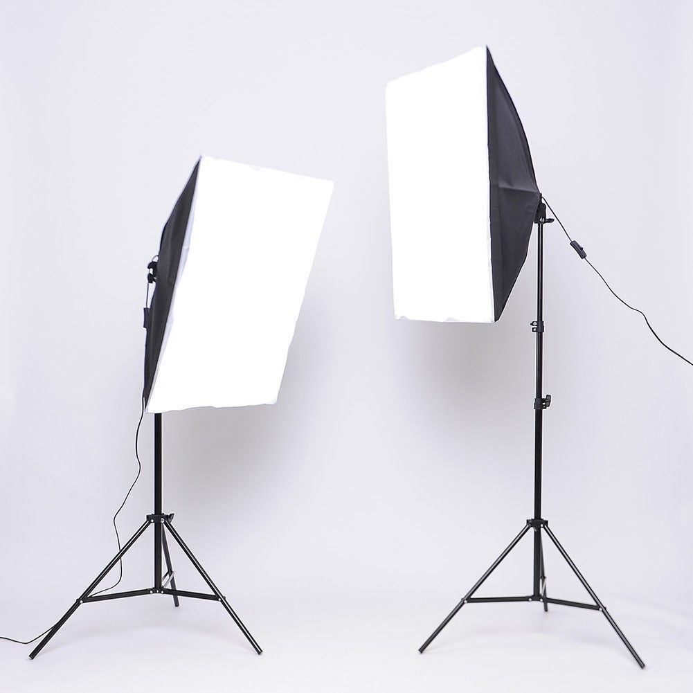 Softbox szett 2x135W, 2x2m állvánnyal-3