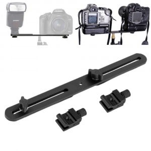 Univerzális elosztó adapter 2x vakupapucsra, 1/4'' - os furatra