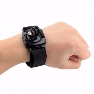 360 fokos csuklópánt, GoPro akció kamera adapter / tartó