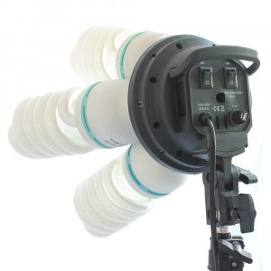 Quatro softbox, 4-es fejjel, 4x135W állvánnyal