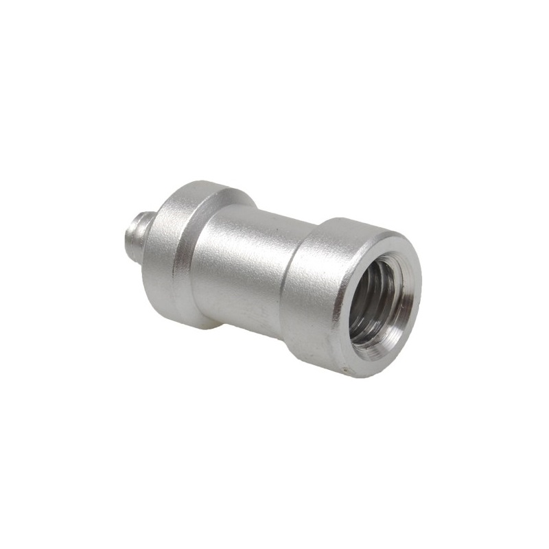 Spigot adapter 3/8 anya, 1/4 apa (8F4M)-0