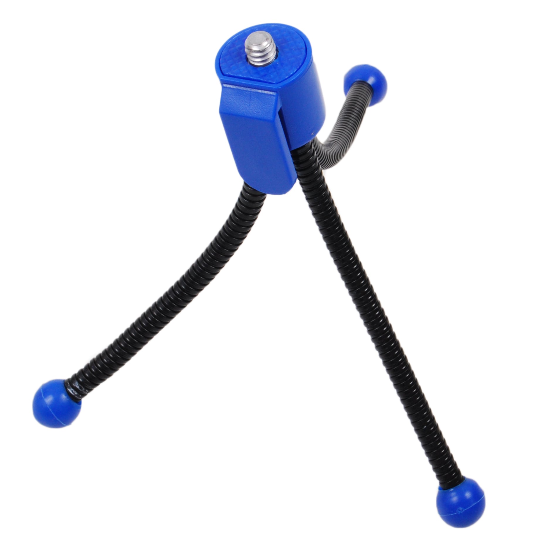 Flexibilis mini tripod kék, 1/4'' csatlakozással-1
