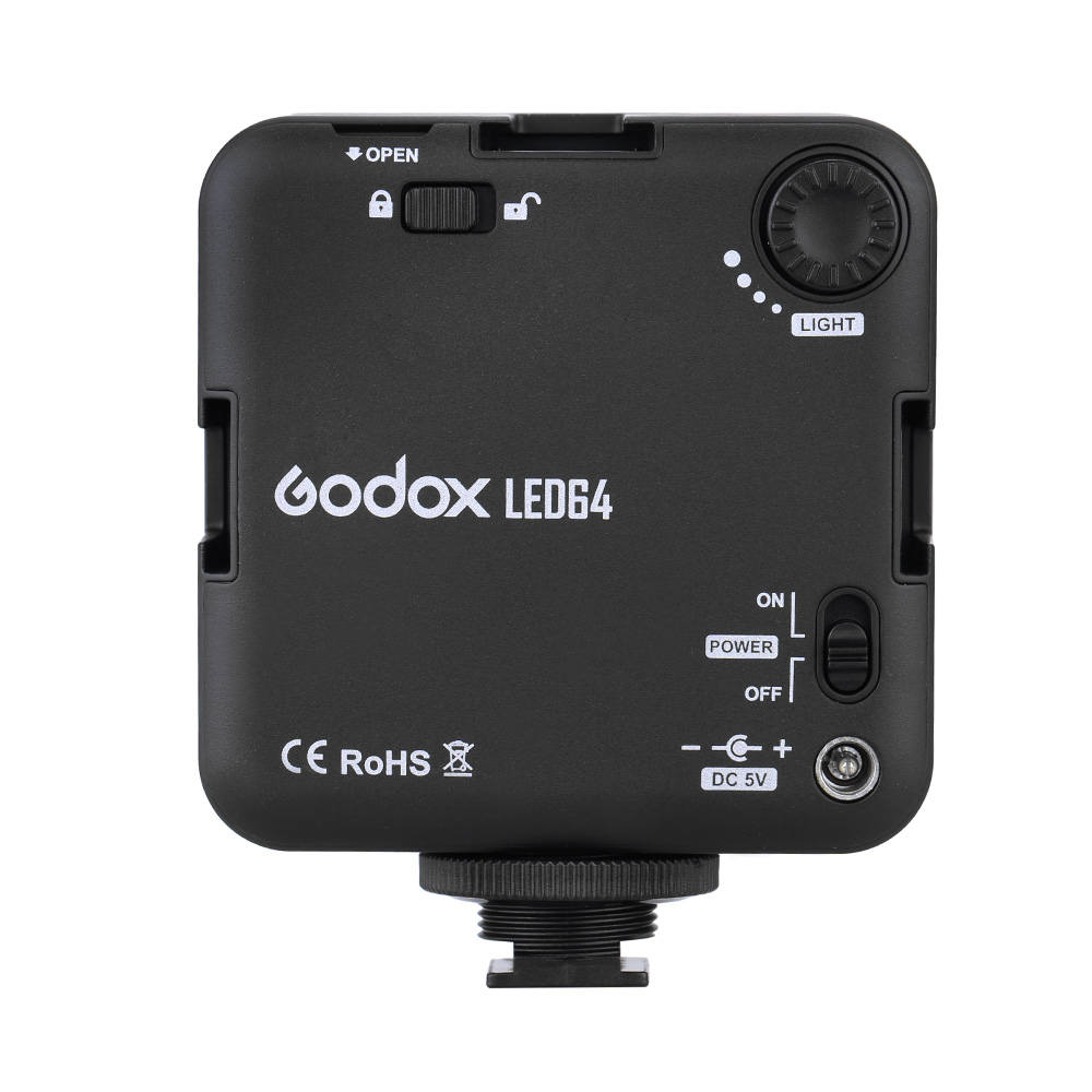 Godox LED64 LED lámpa, videólámpa-3