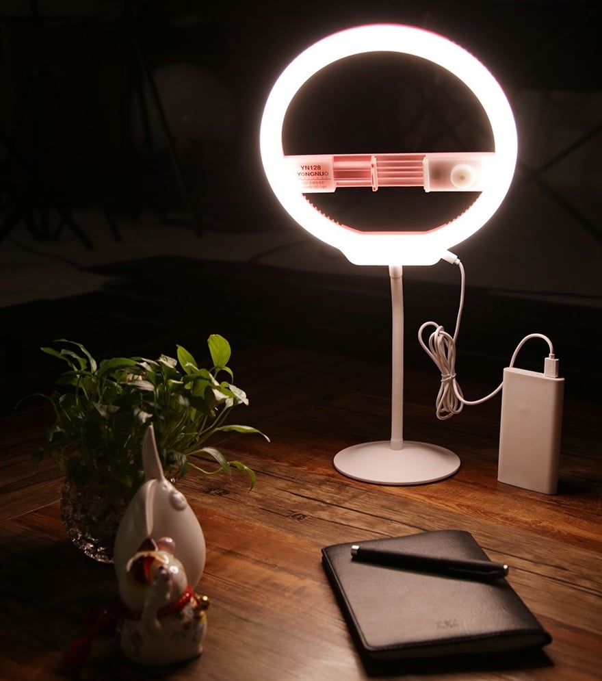 Yongnuo YN-128 led lámpa, ring light-4
