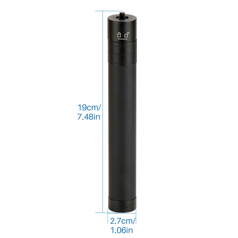 Univerzális 1/4-es monopod hosszabbító stabilizátorokhoz (Zhiyun, Feiyu, Dji)-2