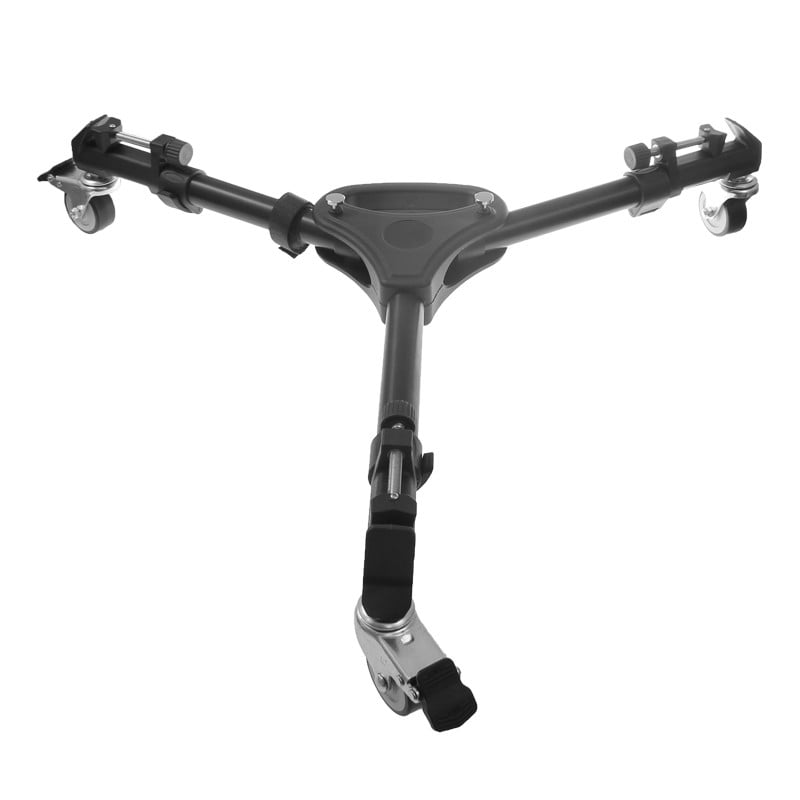 Kerekes kamera állvány, gurulós tripod tartó-0