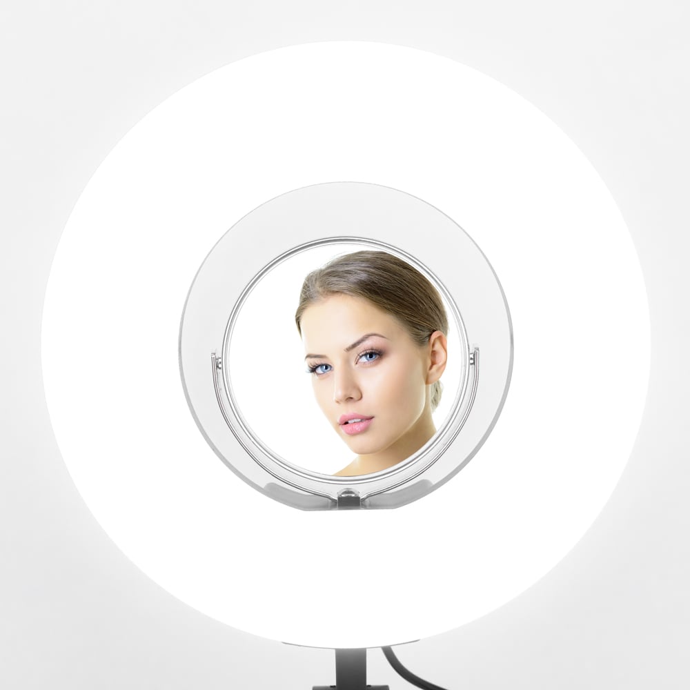 Jackal MS-20L DESK LED körlámpa, körfény tükörrel-1