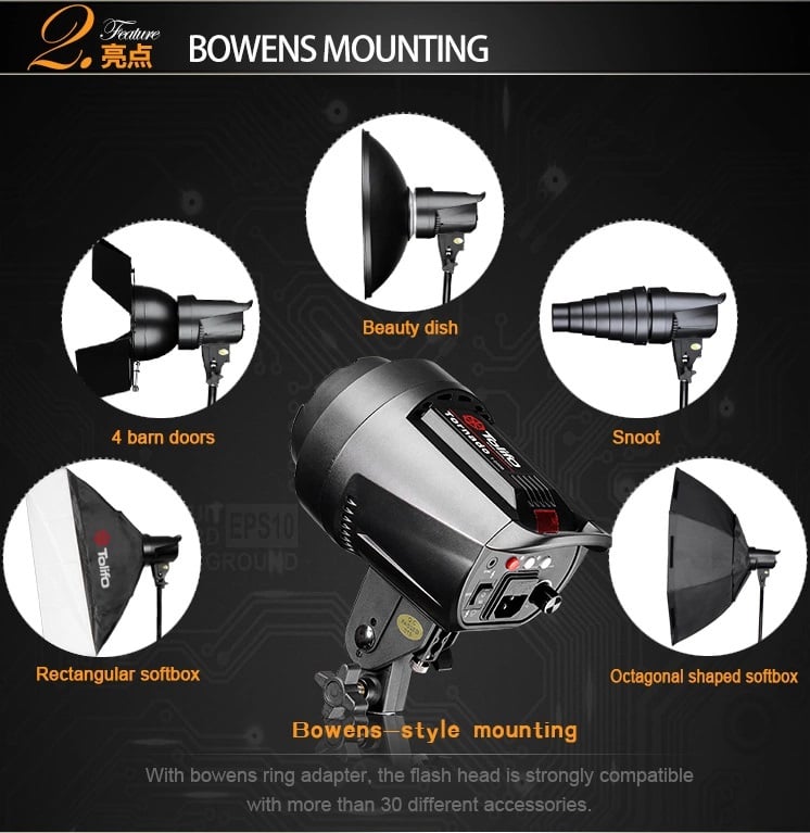 Tolifo T-200B 3x200W vaku szett-8