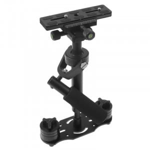 Fényképezőgép kézi stabilizátor, kamera stabilizátor 40cm fekete
