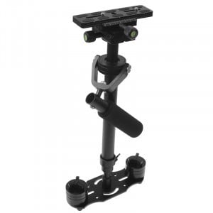 Fényképezőgép kézi stabilizátor, kamera stabilizátor 60cm fekete