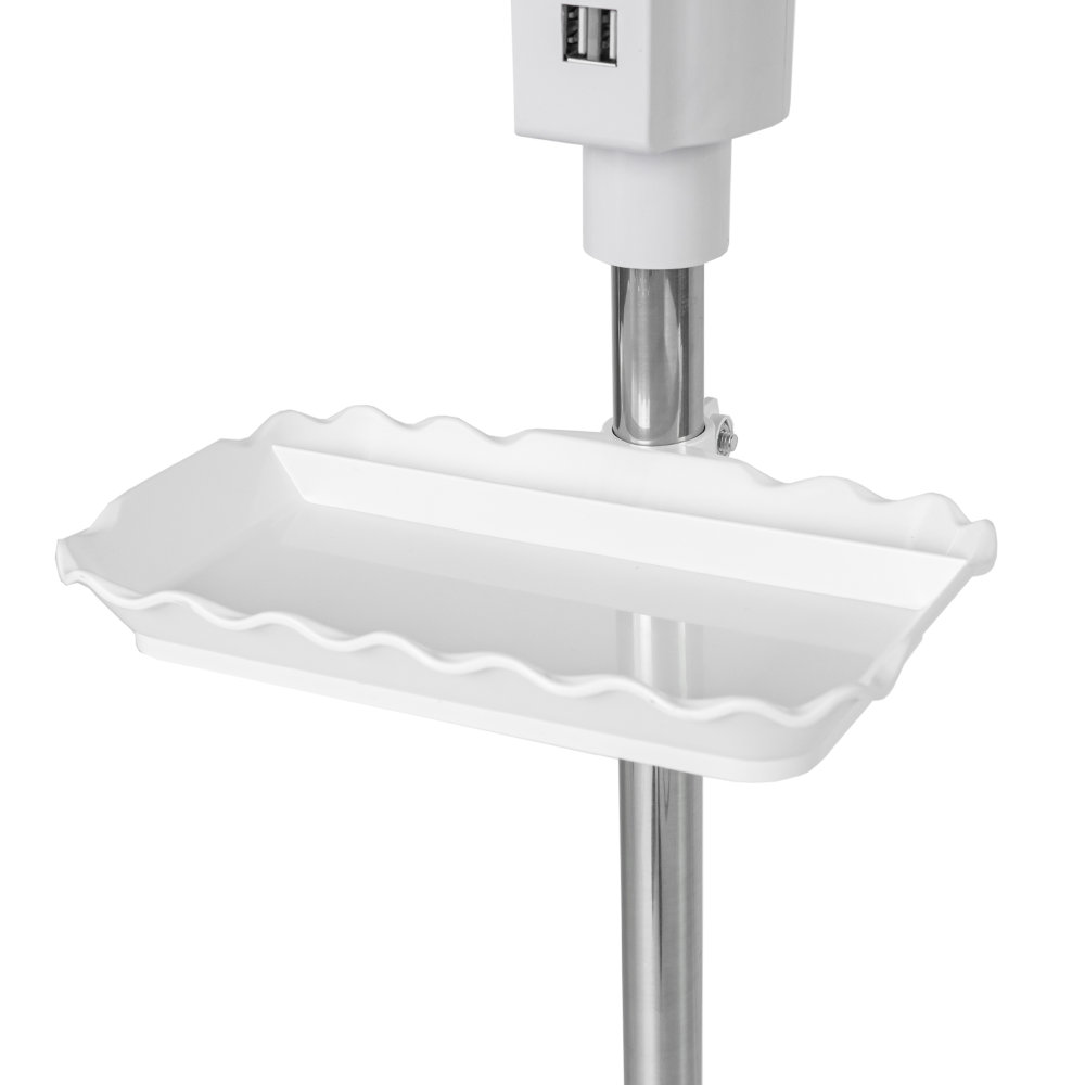 Álló LED-es kozmetikai lámpa, sminklámpa 68W, dimmmelhető fényerővel, 8x nagyítással-3