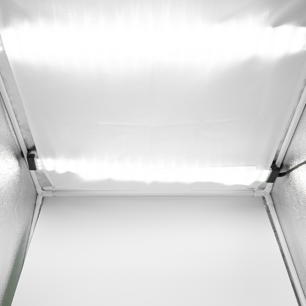 Fotódoboz, fotosátor (HJLT301) 60cm 3 háttérrel, 2x30w LED dimmelhető fényerővel-3