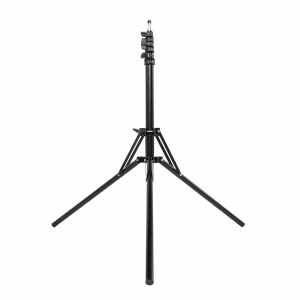 Kompakt alumínium lámpatartó stúdió állvány, vakuállvány 190cm, spigot fejjel (LTM190)