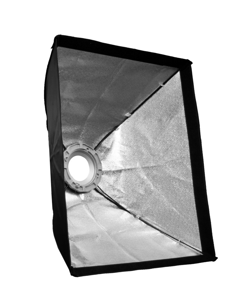 Bowens softbox 70x100cm alumínium gyűrű adapterrel, méhsejtráccsal -1