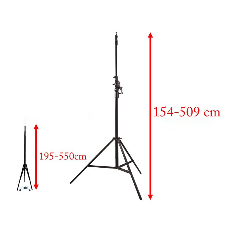 Boom állvány 5m (200cm + 300cm)-2