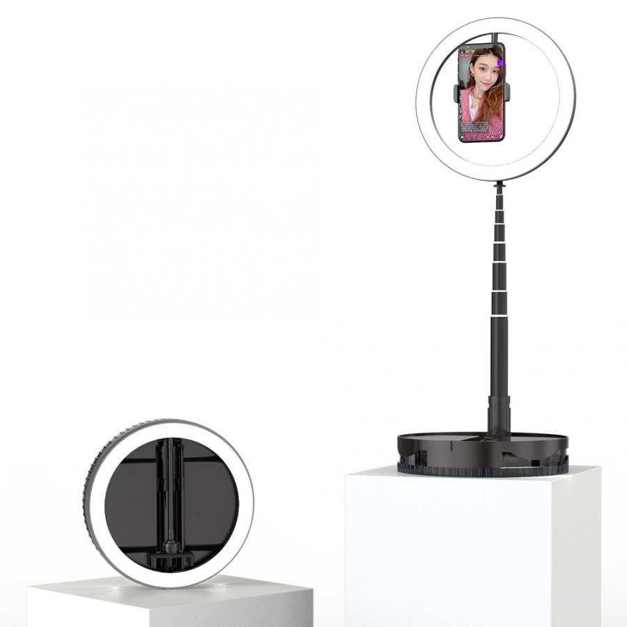 G1-3560 LED körfény, körlámpa, ring light 28cm átmérővel, hordozható-3