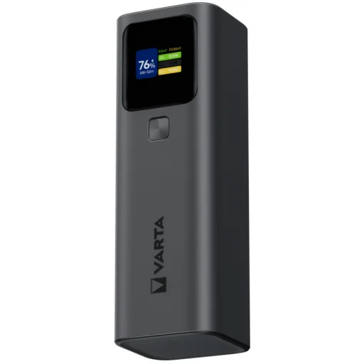 Varta High Speed, 27000mAh, 140W, QC + PD, Fekete Powerbank - 2