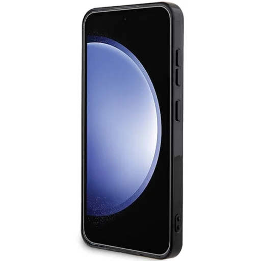 Samsung Galaxy S24 LCHMS24SUBSK S24 S921 fekete kemény tok IML Blend Monogram MagSafe tok - 5