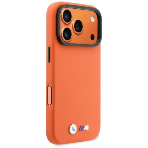 iPhone 17 Pro Max BMW M Metal Logo MagSafe narancssárga tok - 4