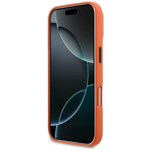 iPhone 17 Pro Max BMW M Metal Logo MagSafe narancssárga tok - 5