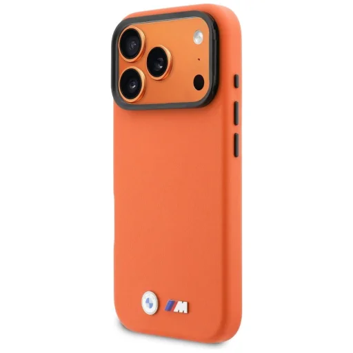 iPhone 17 Pro Max BMW M Metal Logo MagSafe narancssárga tok - 2