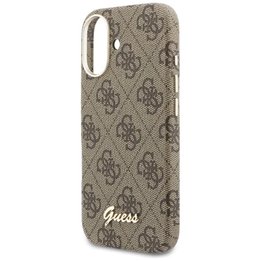 iPhone 17 Guess 4G Script MagSafe barna tok - 6