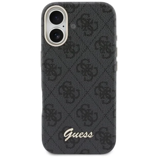 iPhone 17 Guess 4G Script MagSafe tok fekete - 3