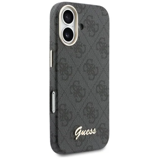 iPhone 17 Guess 4G Script MagSafe tok fekete - 4