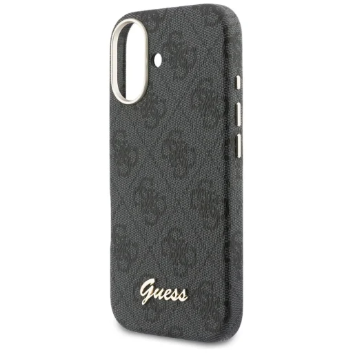 iPhone 17 Guess 4G Script MagSafe tok fekete - 6