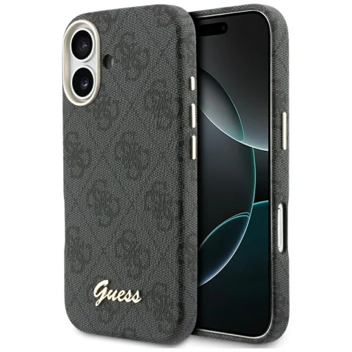 iPhone 17 Guess 4G Script MagSafe tok fekete - 1