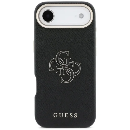 iPhone 17 Air Guess FW Resin Logo tok fekete - 3