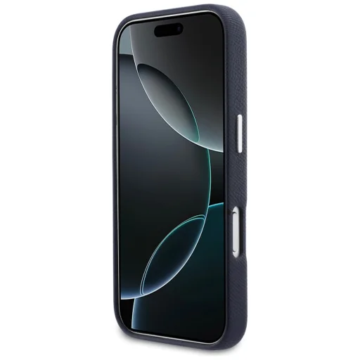 iPhone 17 Pro Max Karl Lagerfeld Karl & Choupette   Head Pins Saffiano MagSafe tok kék - 5