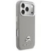 iPhone 17 Pro Max Karl Lagerfeld Karl & Choupette Head Pins Saffiano MagSafe szürke tok thumbnail