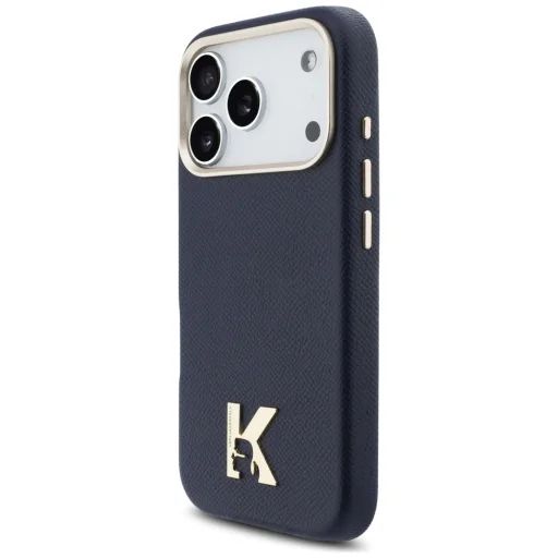 iPhone 17 Pro Max Karl Lagerfeld Karl Head Logo MagSafe tok kék - 2