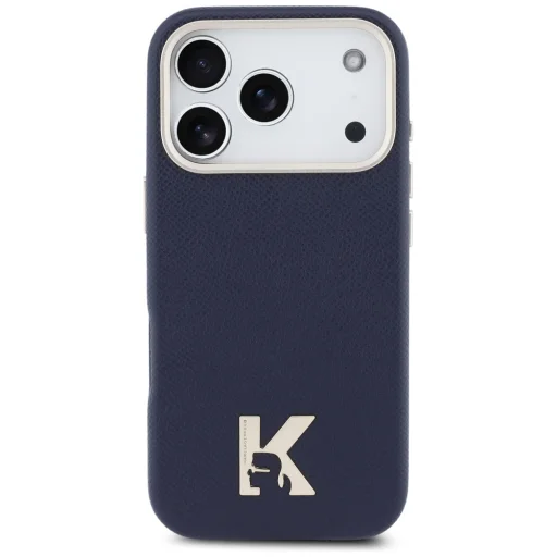 iPhone 17 Pro Max Karl Lagerfeld Karl Head Logo MagSafe tok kék - 3