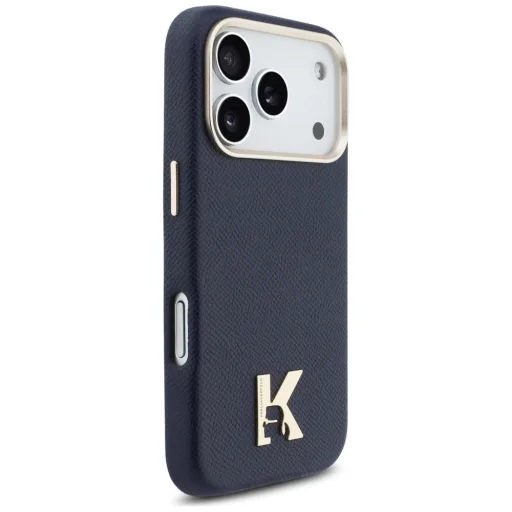 iPhone 17 Pro Karl Lagerfeld Karl Head Logo MagSafe tok kék - 4