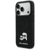 iPhone 17 Pro Karl Lagerfeld Strasszok Karl&Choupette Pin fekete tok thumbnail