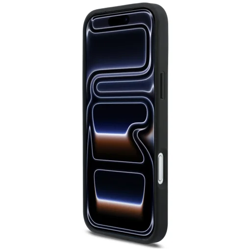 iPhone 17 Pro Max Karl Lagerfeld Rhinestones Karl&Choupette Pin fekete tok - 5