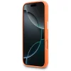 iPhone 17 Pro Max Lacoste HC Szilikon Fém Logó MagSafe tok narancssárga thumbnail