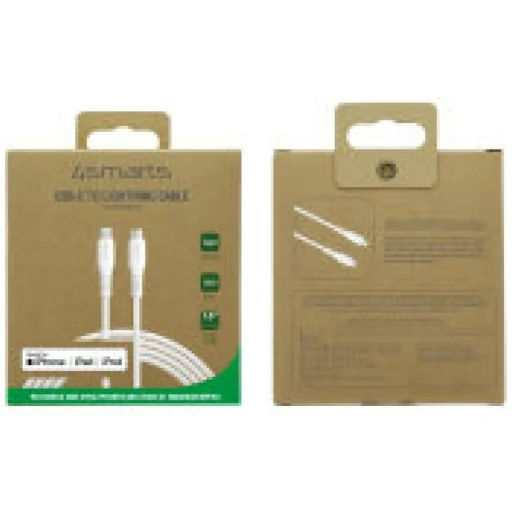 4smarts Lightning - USB-C kábel 30W 1,5m fehér - 7
