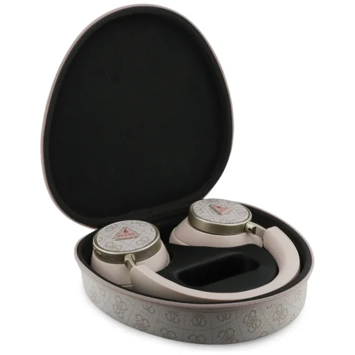 Guess 4G Triangle Logo Bluetooth ENC fejhallgató rózsaszín - 4