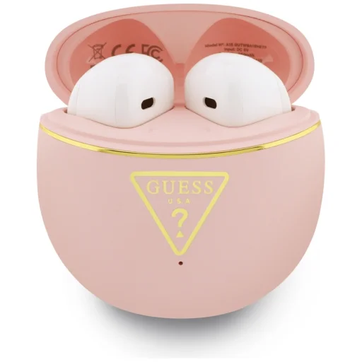 Guess Gold Line Triangle TWS fülhallgató rózsaszín - 2